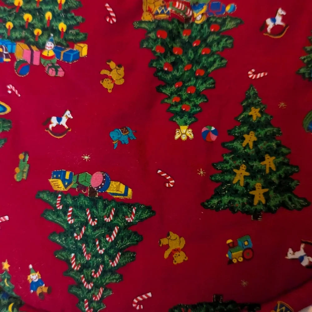 Christmas baby bib with white border